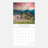 2026 SQUARE WALL CALENDAR – WONDERS OF THE WORLD