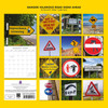 2026 SQUARE WALL CALENDAR – DANGER! HILARIOUS ROAD SIGNS AHEAD