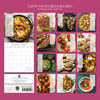 2026 SQUARE WALL CALENDAR – TASTY VEGETARIAN RECIPES