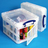 REALLY USEFUL BOX CLEAR 35L FOLDING