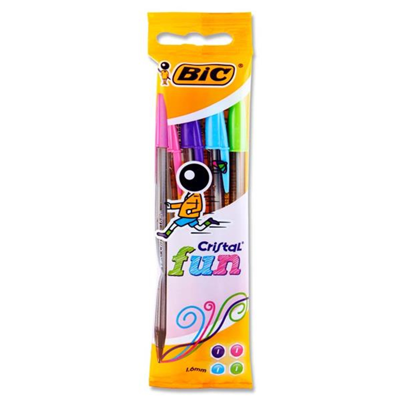 Bic 830864 Bic Cristal Original 1.0 mm Ball Pen Pack of 10