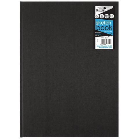 Silvine A3 Portrait Casebound Sketchbook Biz+ Stationery Superstore