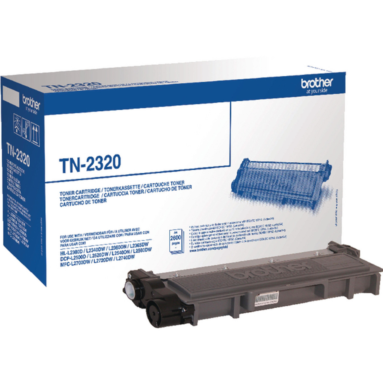 Brother TN-2310 (1200 Page Yield) Laser Toner Cartridge (Black) - Biz+  Stationery Superstore