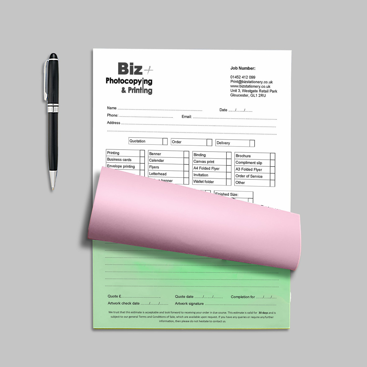 Mono NCR Duplicate & Triplicate Pads - Biz+ Stationery Superstore