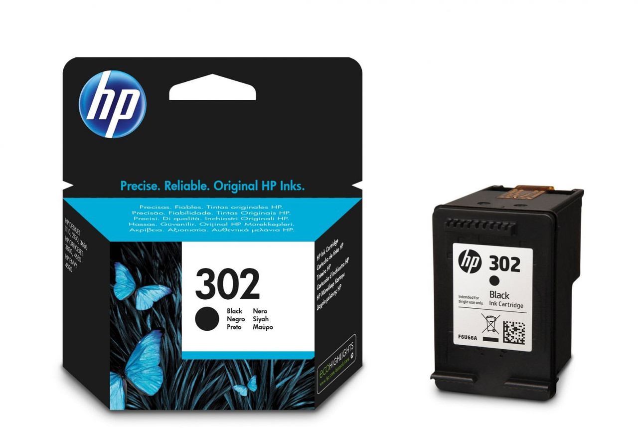 hp ink cartridges 302 black