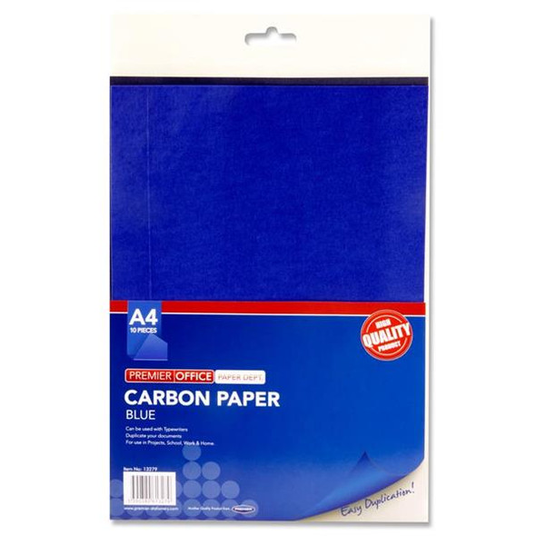 PREMIER BLUE CARBON PAPER A4 (PACK OF 10)