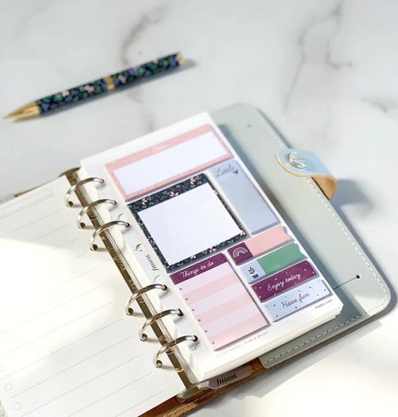 Filofax Plan and Enjoy Sticky Notes Garden