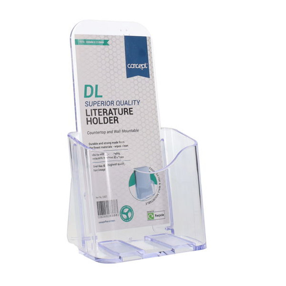 DL Literature Holder - Single Tier