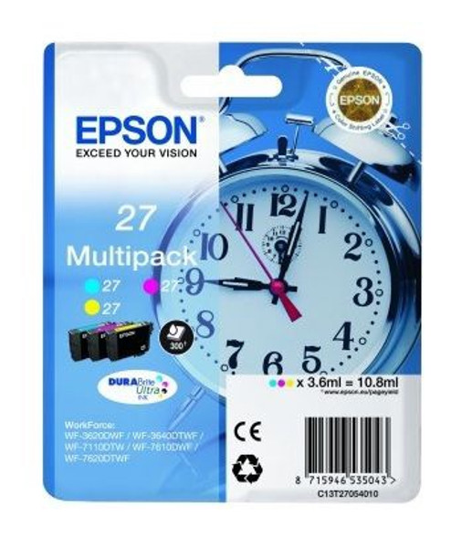 EPSON 27 (CLOCK) TRIPACK