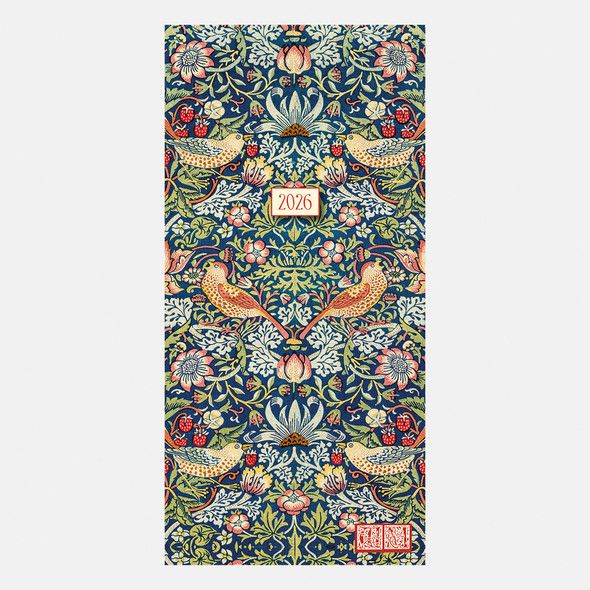 2026 POCKET DIARY – WILLIAM MORRIS STRAWBERRY THIEF