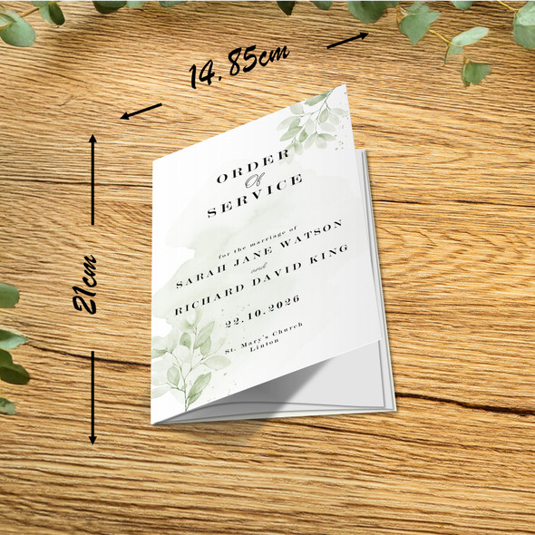 Standard Order of Service Standard Order of Service