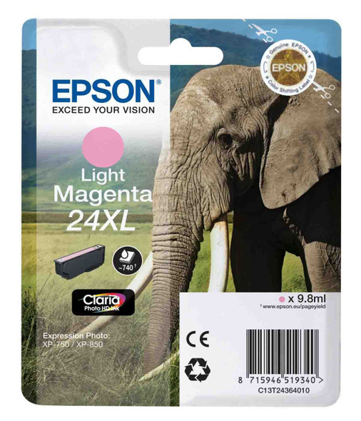 EPSON 24XL (ELEPHANT) LGT MAGENTA