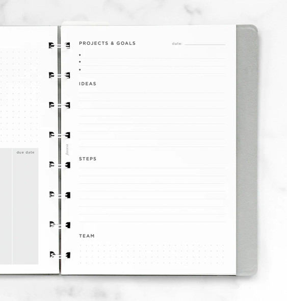 Projects & Goals Notebook Refill - A5