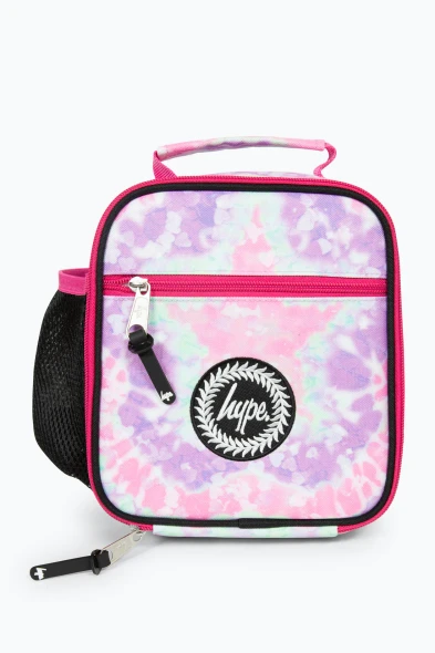 HYPE PINK TIE DYE STAR LUNCH BAG