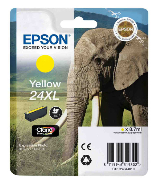 EPSON 24XL (ELEPHANT) YELLOW