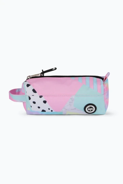 HYPE MULTI PASTEL COLLAGE PENCIL CASE