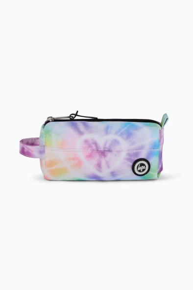 HYPE RAINBOW TIE DYE PENCIL CASE