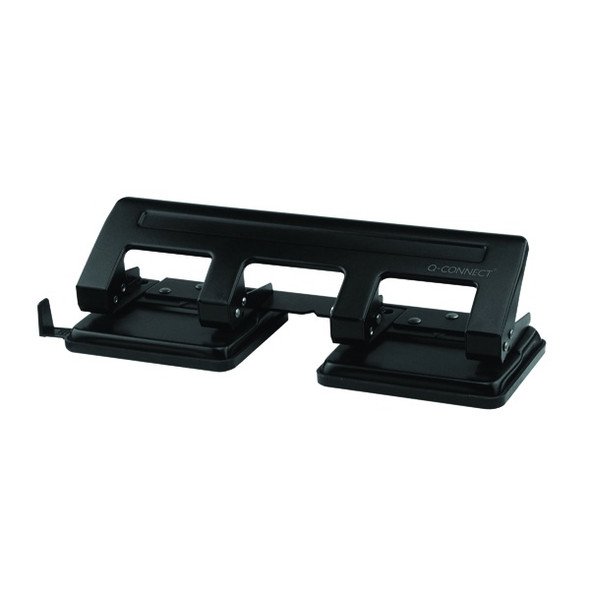 Q CONNECT 4HOLE PUNCH BLACK