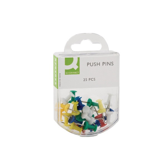 Q CONNECT PUSH PINS PACK 25