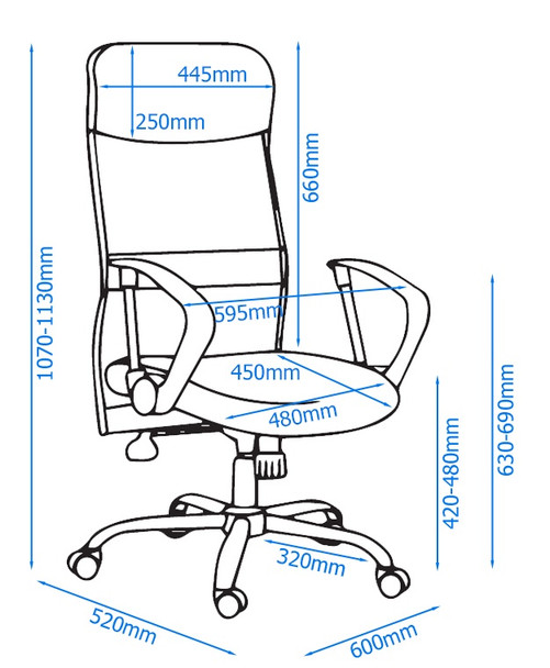 ORLANDO MESH CHAIR