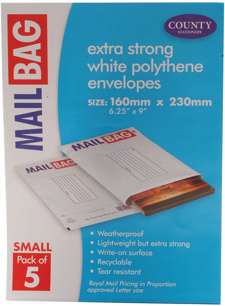 County Stationery Mail Bag Small (Pack of 5)