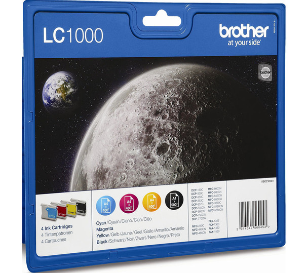 BROTHER LC1000 MULTIPACK B/C/M/Y