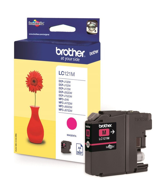 BROTHER LC121 MAGENTA