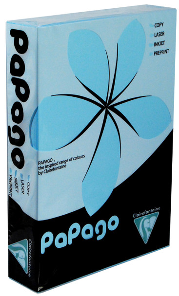PAPAGO COLOURED CARD 160GSM SKY BLUE (PACK OF 250)