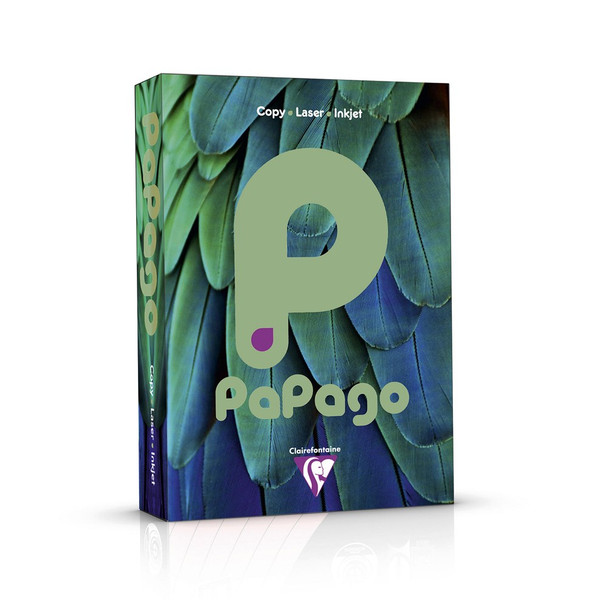 PAPAGO COLOURED CARD 160GSM NATURAL GREEN (PACK OF 250)