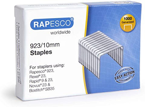 RAPESCO STAPLES 923/10 (PACK OF 1000)