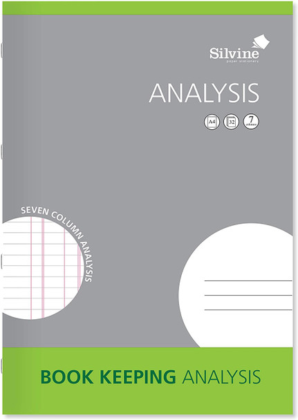 Silvine A4 Book Keeping Range - Analysis