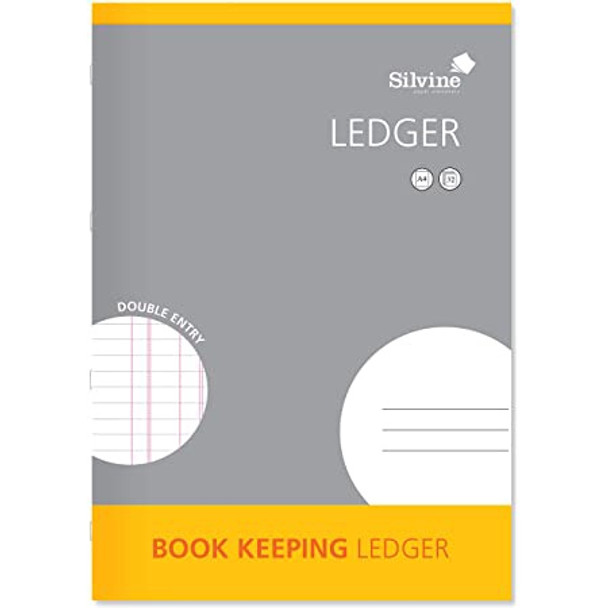 Silvine A4 Book Keeping Range - Ledger