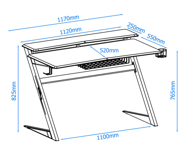 ARIES GAMING DESK