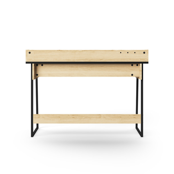 SALISBURY OAK & BLACK WORK DESK