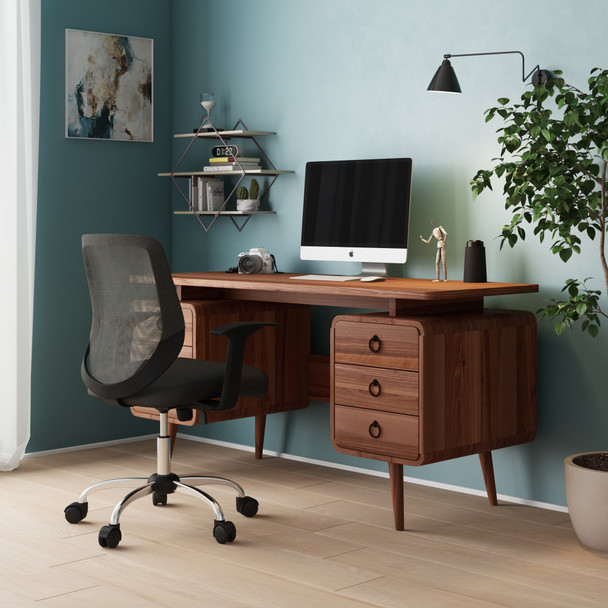 SOMERSET CLASSIC STYLE WOOD DESK