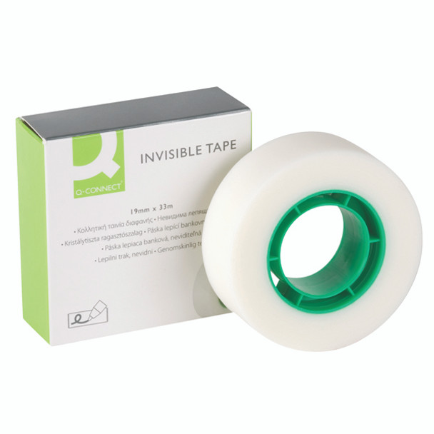 Q CONNECT INVISIBLE TAPE 19 X