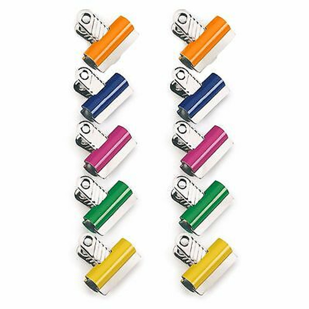 COLOURED LETTERCLIPS - 60MM