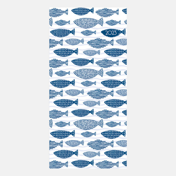 2023 Pocket Diary - Fishes