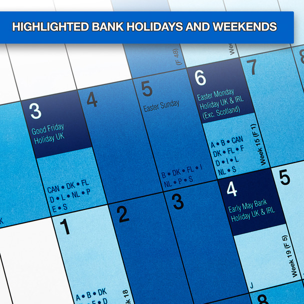 2026 UN-MOUNTED WALL PLANNER