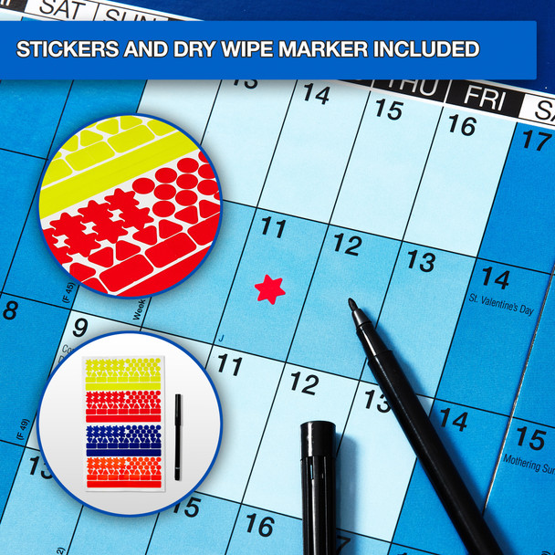 2026 UN-MOUNTED WALL PLANNER