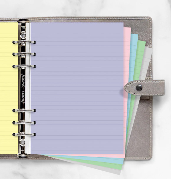 Pastel Ruled Paper A5 - Organiser