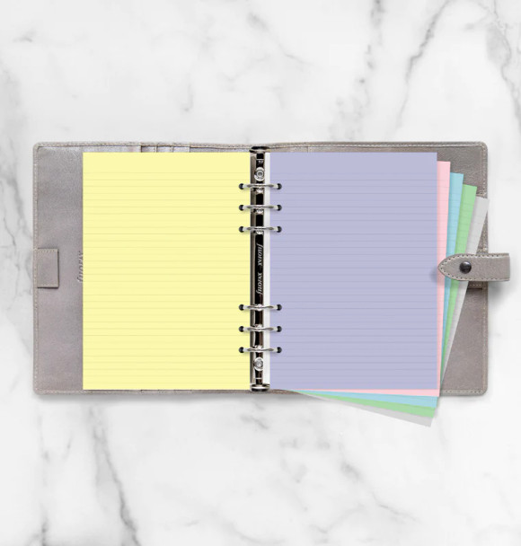 Pastel Ruled Paper A5 - Organiser