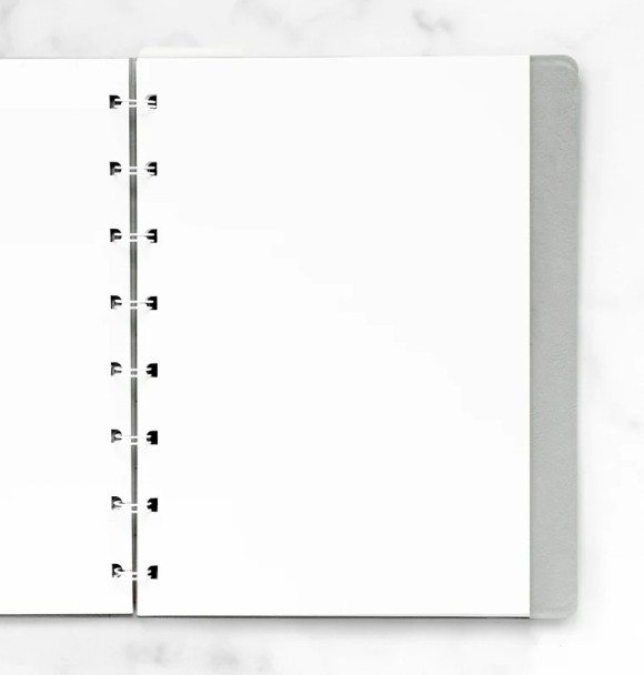 Filofax Notebook Plain Paper Refill - A5