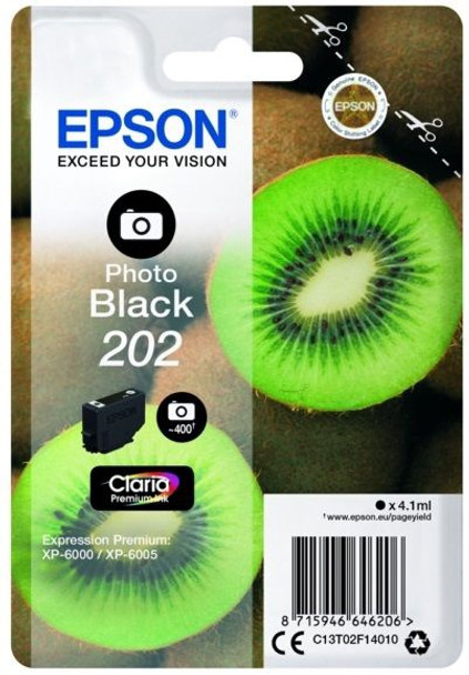 EPSON 202 (KIWI) PHOTO BLACK