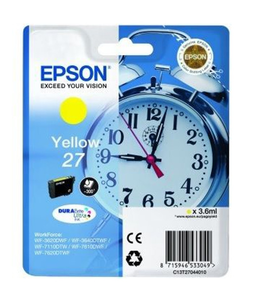 EPSON 27 (CLOCK) YELLOW