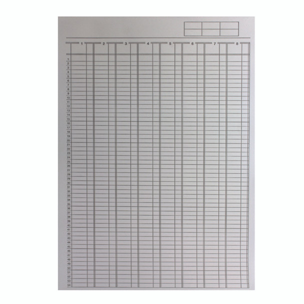 Q CONNECT ANALYSIS PAD 8COLUM