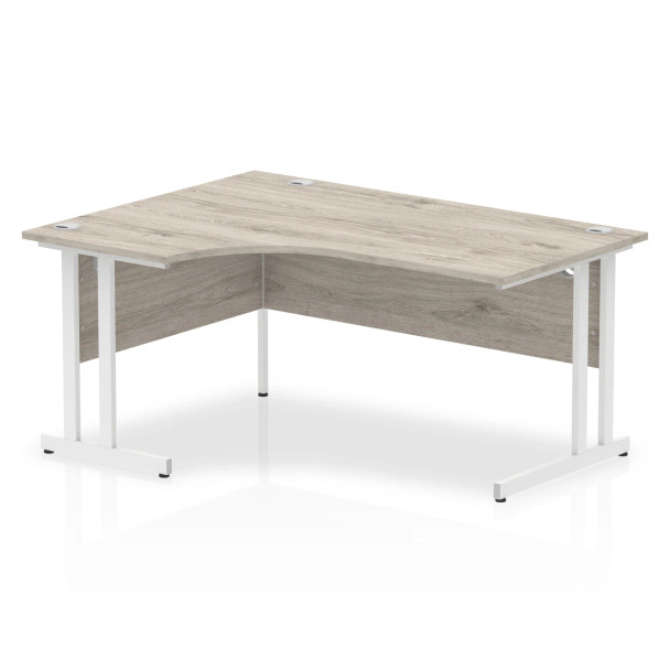 Left Hand Crescent Desk