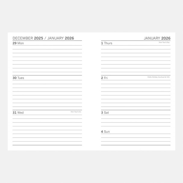 2026 A6 FLEXI DIARY CDU – PRE-FILLED (48) – A6 FLEXI DIARY CDU