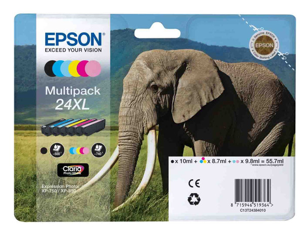 EPSON 24XL (ELEPHANT) MULTI