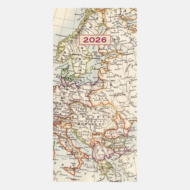 2026 POCKET DIARY- ANTIQUE MAPS